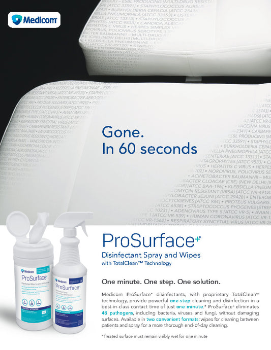 ProSurface+ Disinfectant Wipes