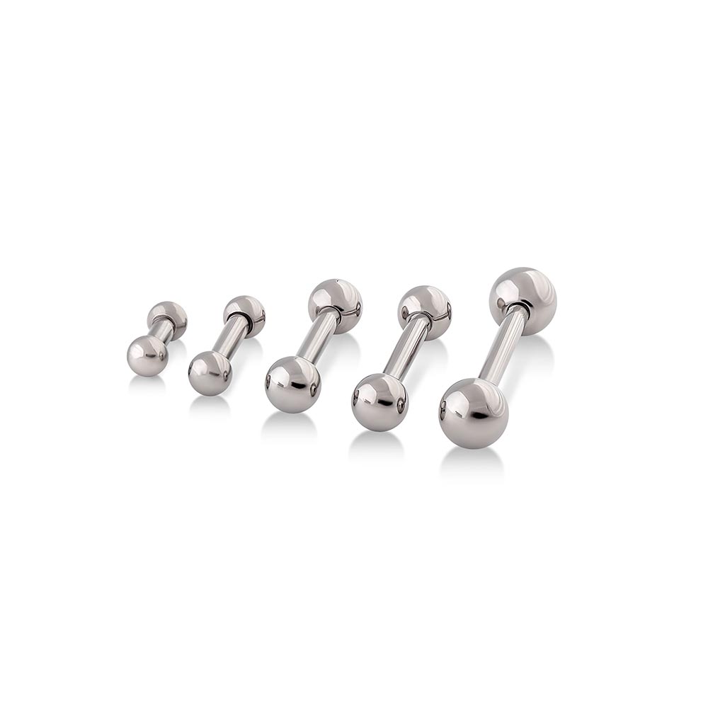 Tilum Internally Threaded Titanium Straight Barbell