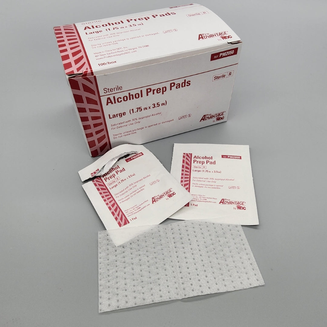 Large alcohol prep deals pads