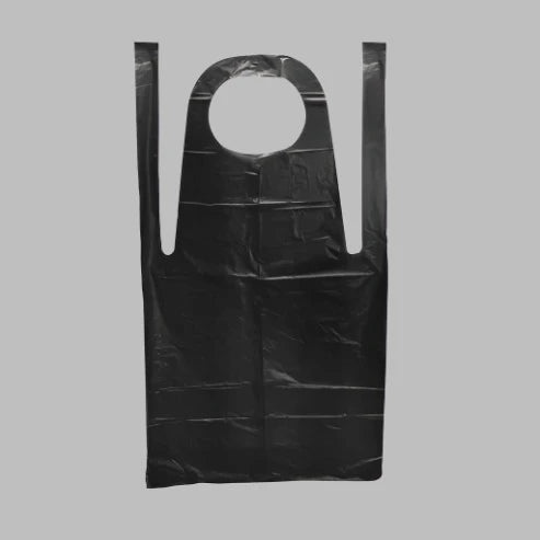 Saferly Disposable Black Aprons